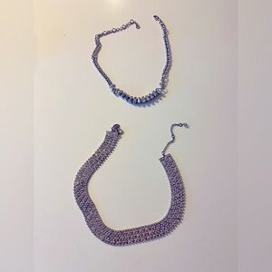 (NWOT) EXPRESS Choker Necklace Bundle of two